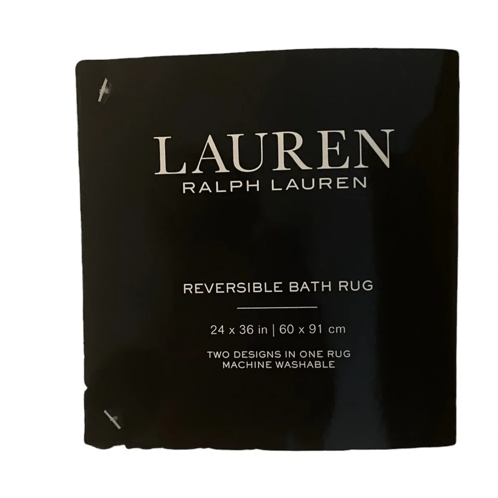 LAUREN Ralph Lauren Reversible Bath Rug